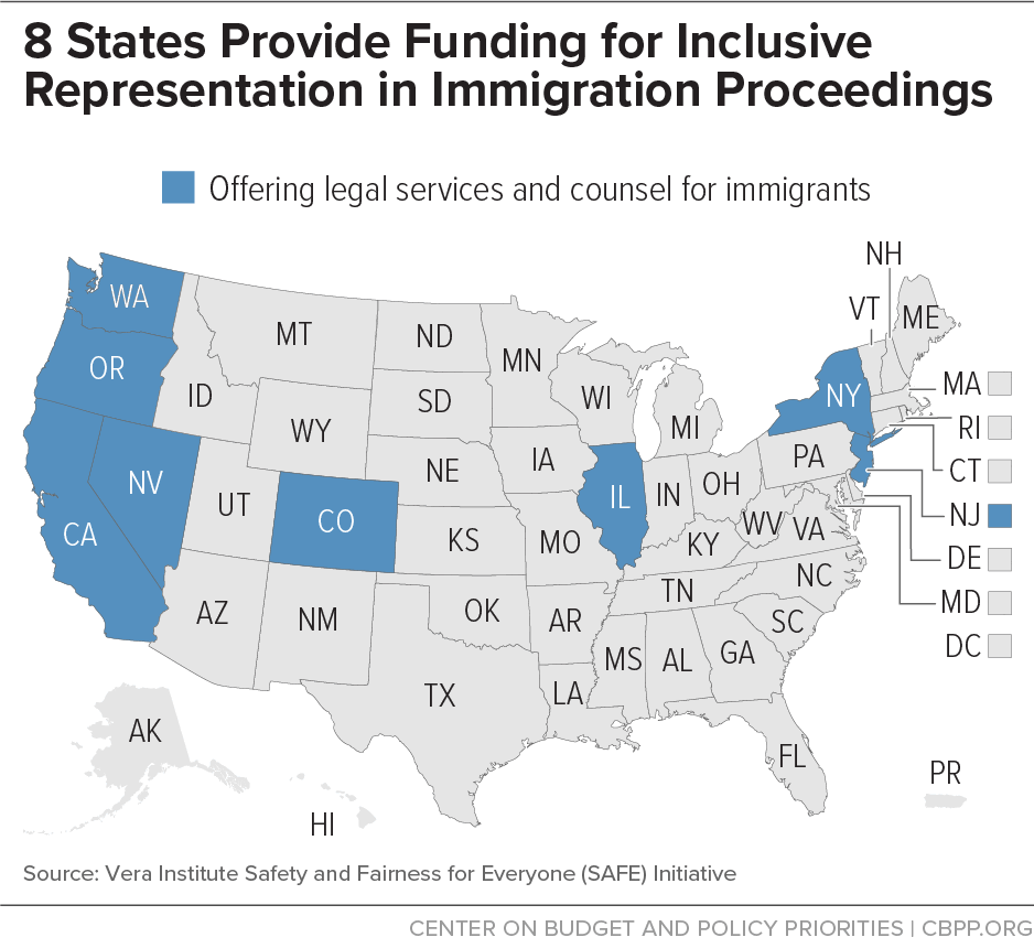 More States Adopting Inclusive Policies for Immigrants Center on